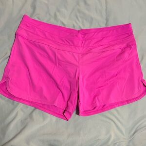 Athleta Hot Pink Fun in the Sun Swim Shorts